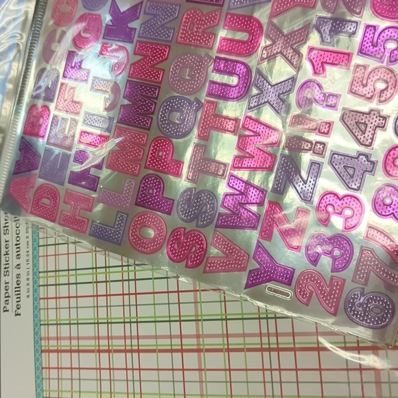 Assorted scrapbooking stickers and paper NWT 10 packs total! - Picture 9 of 9